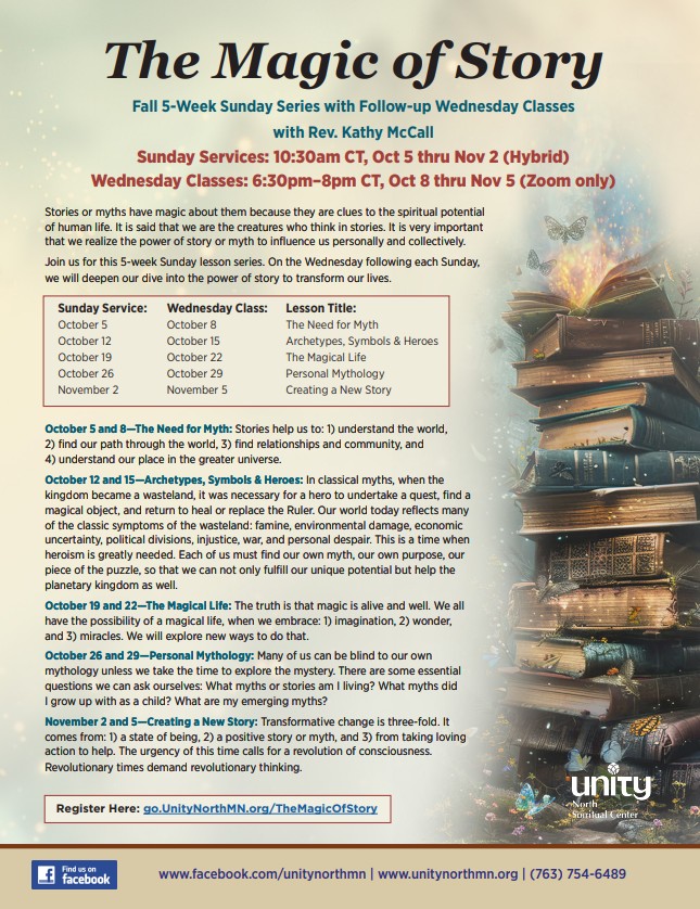 Magic of Story flyer