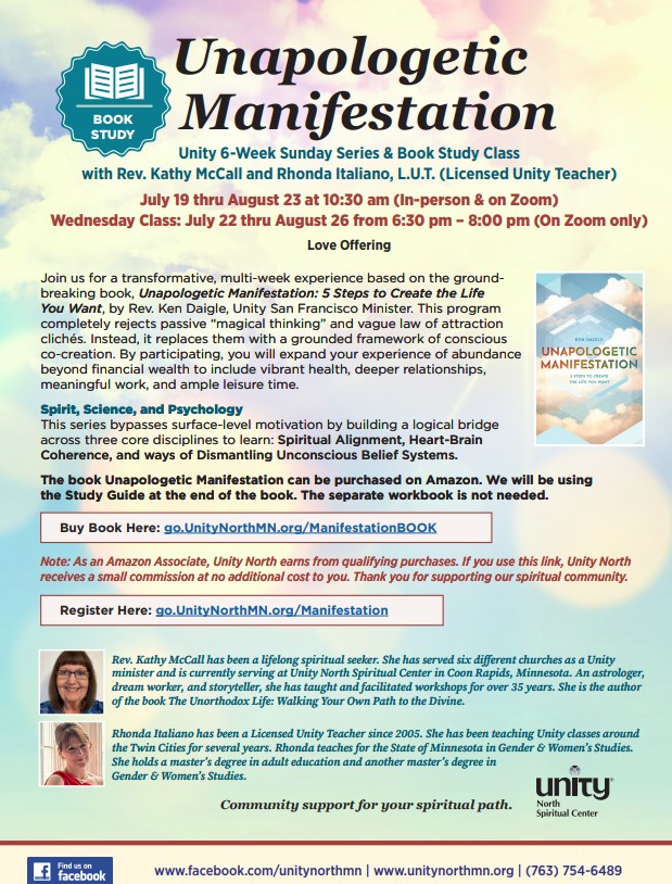 Unapologetic Manifestation flyer