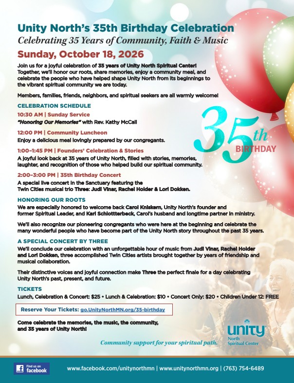 Unity 35th birthday