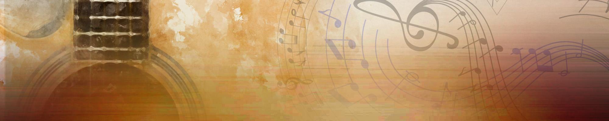 Guitar and music image