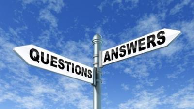 Questions Answers road sign