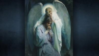 Jesus and Angel